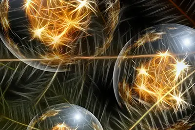 Beitragsbild zum Advent mit Christbaumkugeln